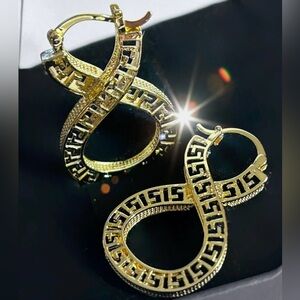 Infiniti Gold Hoop Rarrings